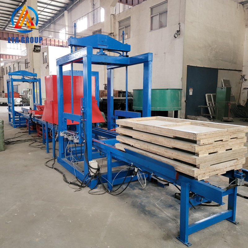 Three wet cast production lines suitable for producing paver tiles and their characteristics