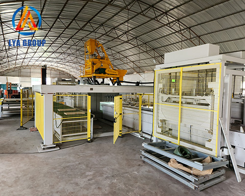 Easy operate artificial stone manufacturing machine road edge stone making machine