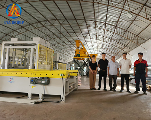 Veneer stone production line