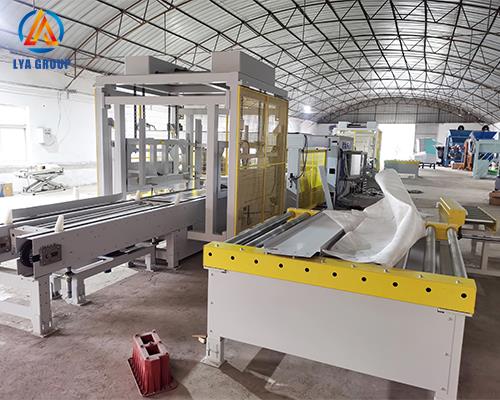 What machines are needed for the semi-automatic production line of paving blocks?￼